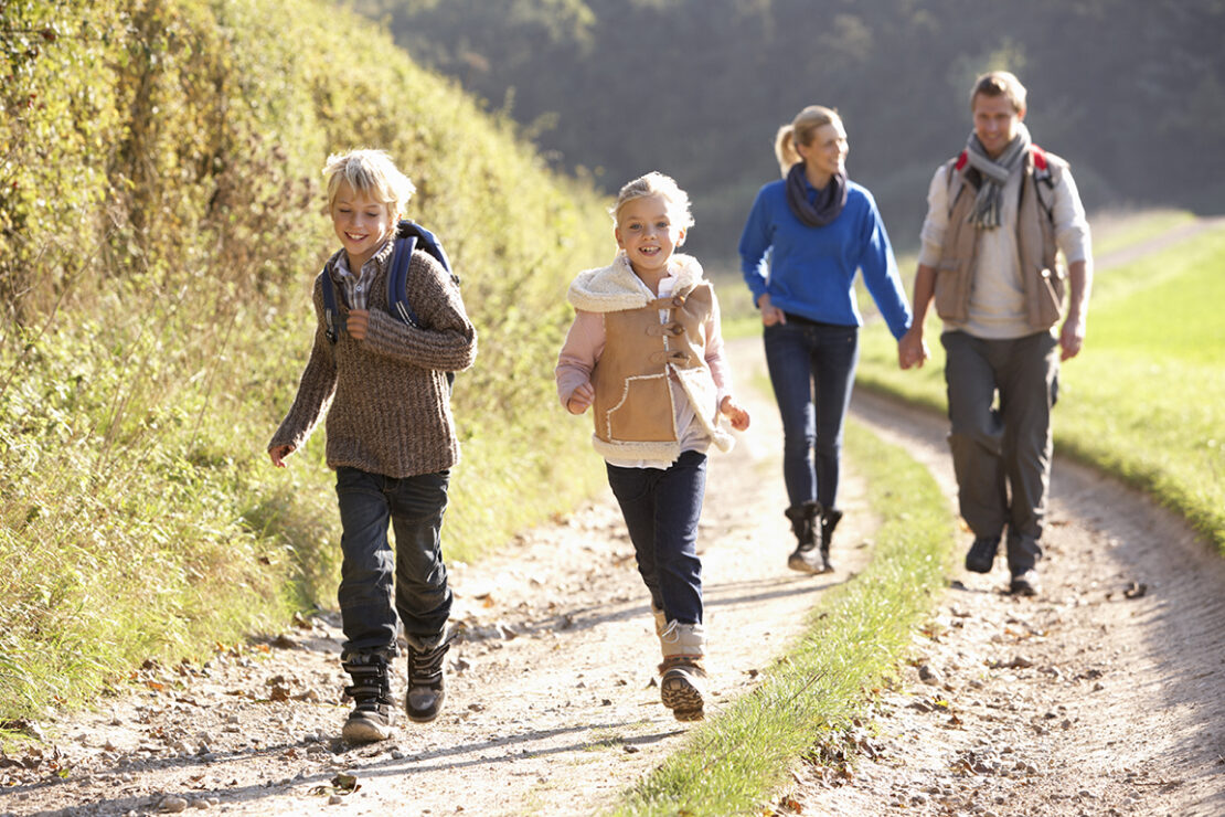 Wandern mit Familie